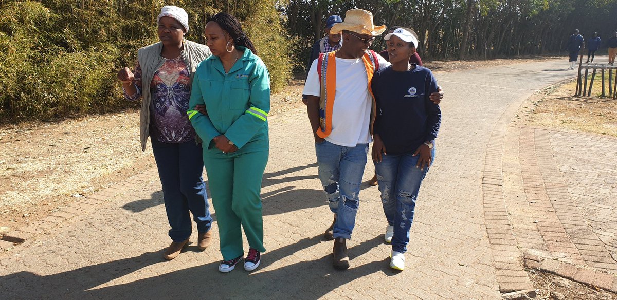 GaselamaG's tweet photo. #WomensMonth2019 Visiting Dreamland Piggery as part of Women in Agriculture Tour in Sedibeng. @OfficialGDARD @Kgosientso_R #GrowingGautengTogether https://t.co/DC7vQv2CoL