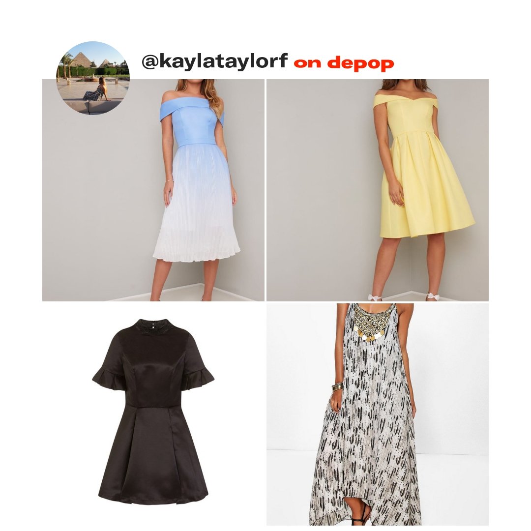Kaylataylorf's tweet image. depop.app.link/Wpoviaen6Y

Chi Chi London dresses worn once for sale. #chichilondon