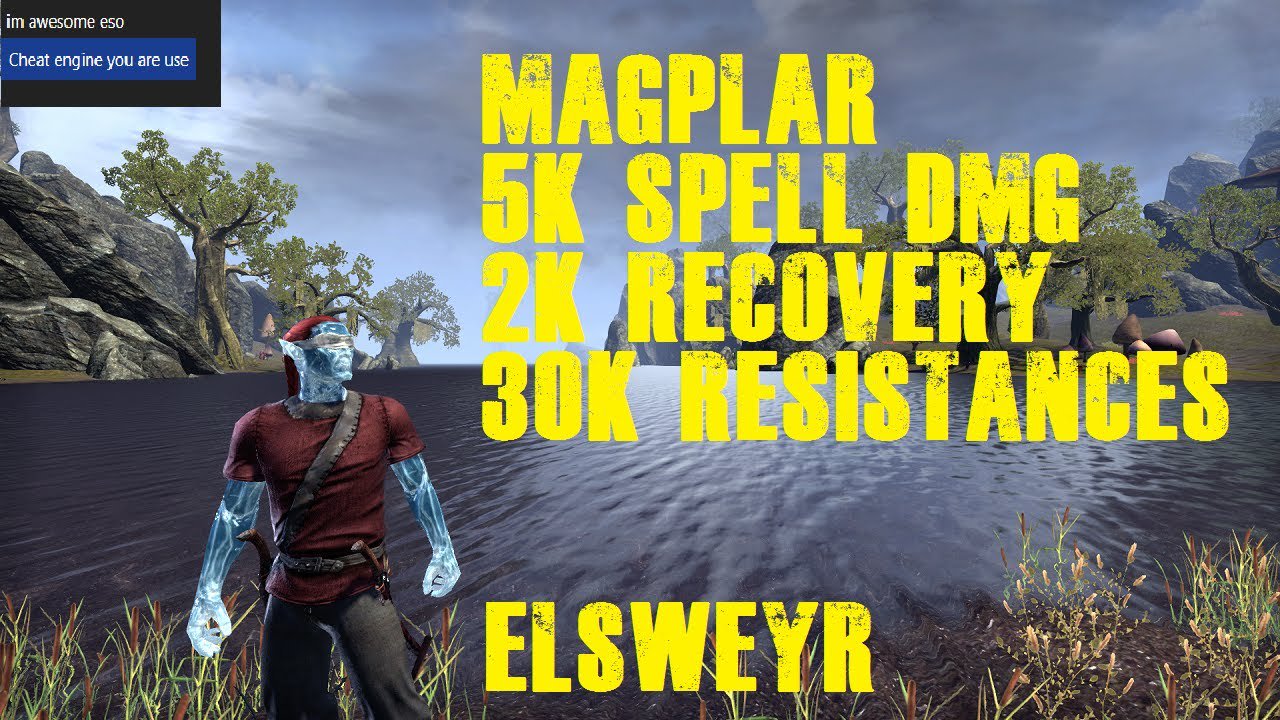 on Twitter "ESO 5K SPELL DAMAGE MAGPLAR PVP BUILD