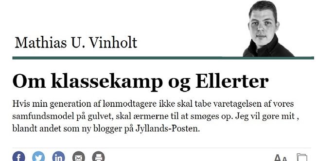 bevib08's tweet photo. Den 25-årige elektrikerlærling, medlem af Ungdommens Landsudvalg i Dansk El-Forbund, aktiv i @DSUnet og finalist i årets #DMiDebat på #fmdk @MathiasVinholt er ny blogger hos @jyllandsposten👍 https://t.co/DVwsnlbRWx #arbejde #debat #dkmedier #dkpol #blogger https://t.co/e1HWqnZC42