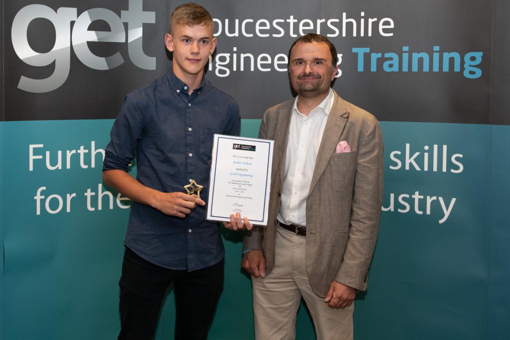 Congratulations to our first year Apprentice Jordan for being nominated and coming runner up in the Turner of the year category at the recent Gloucestershire Engineering Training awards evening.  <a href="/glosengtraining/">GET</a> 
#Apprenticeships #ForestofDean #Engineers #Turning