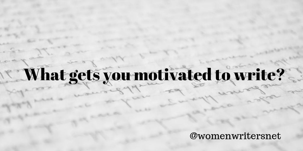 womenwritersnet's tweet photo. This week at WWN, we're talking about what gets us motivated to write. What stokes your creativity? What gets you to carve out time to put words on a page? Sharing your tale with others? The love of a good story? Let us know! #motivation #womenwriters https://t.co/JvRJMVFCV9