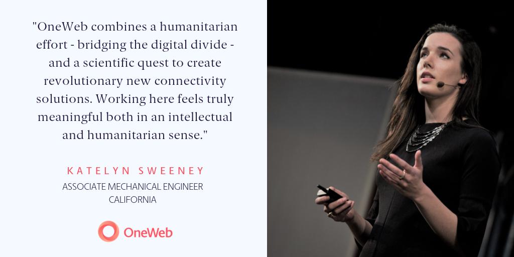 EutelsatGroup's tweet photo. "Truly meaningful in both an intellectual and humanitarian sense" – one of our #OneWebteam explains why she works at #OneWeb. Find out how you can join our team: https://t.co/8AkV8f1Qqr https://t.co/4UeMrZh29h