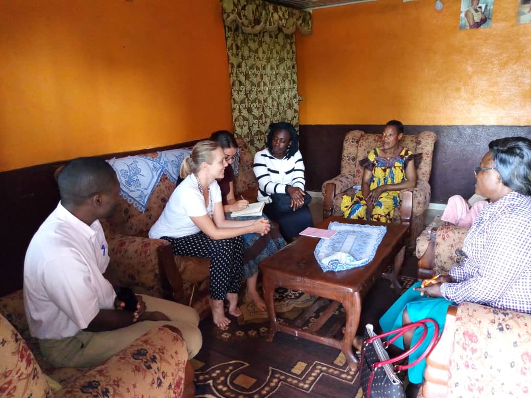 CBCHSORG's tweet photo. Lyndal Alanzeder &amp; Kate Cherry   from South Africa, currently doing home visits in the West Region say the evaluation is intended to improve on the STEP approach which is used in the management of children with CP implemented under @CBCHSORG EDID with funds from @lilianefonds https://t.co/iJKnvtWWEx