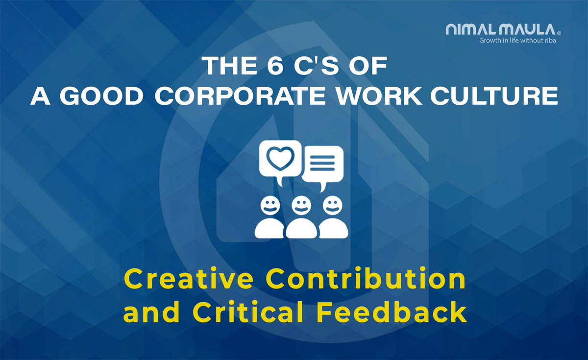 NimalMaulaInd's tweet image. Businesses change, people change, and so does the corporate work culture. Creativity is not just the key to survive the change; it is the key to leveraging it. Read more:
lnkd.in/f7KdZYp
#workculture #securityculture #creativecontribution #creativity #nimalmaulaindustries