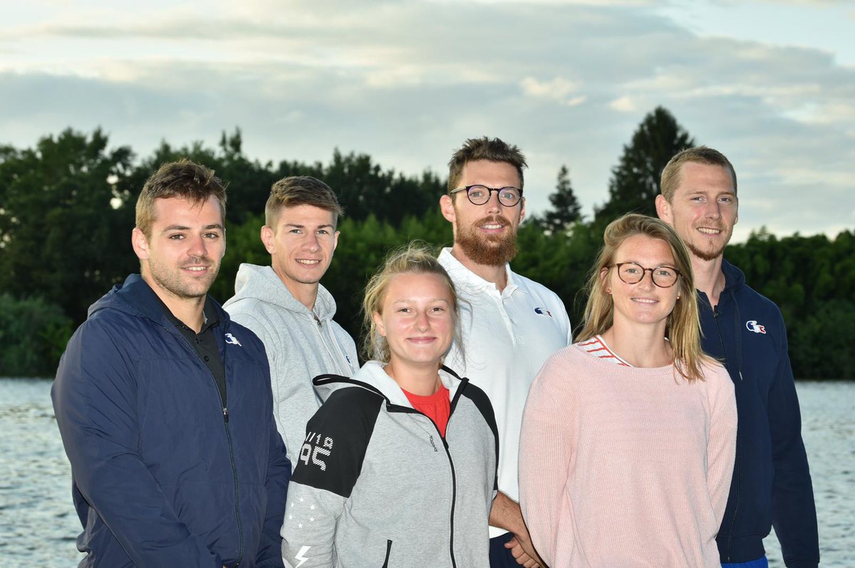 GrandArras's tweet photo. #fierté 6 céistes de Saint-Laurent-Blangy seront sur la ligne de départ des championnats du monde en Hongrie du 21 au 26 août. Pierrick Bayle, Adrien Bart, Flore Caupain, Thomas Simart, Anaïs Cattelet et Loïc Léonard viennent juste de finir leur entraînement à Temple-sur-Lot. https://t.co/3MO4Iu7S0t