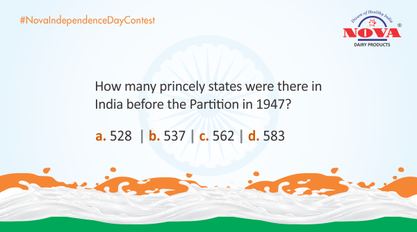 novadairy's tweet photo. Question 1
The #IndependenceDay #Contest is here! Take this knowledge quiz about our country &amp; stand a chance to win a gift hamper from #Novadairy. 
Answer all of the questions correctly Using #NovaIndependenceDayContest
Participate, share &amp; tag your friends
#ContestAlert https://t.co/sNfEhPZdoi