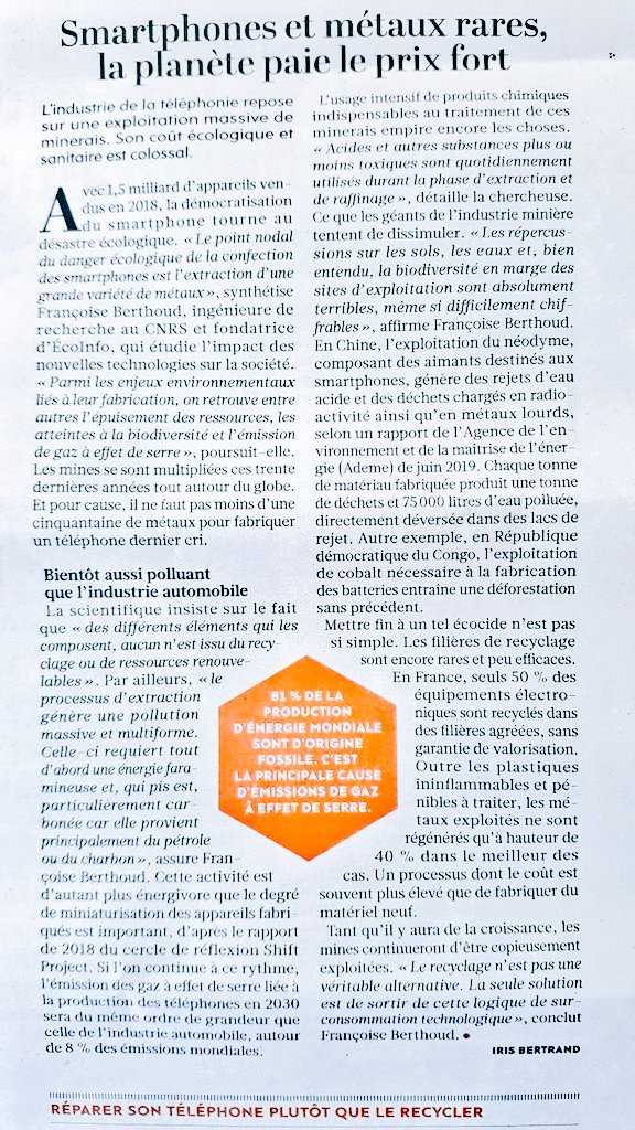 CgtTelecomParis's tweet photo. #Numérique #EffetDeSerre
Le syndicalisme c'est aussi le sens de la responsabilité, le devoir d'interroger le sens de sa profession et le soucis de l'intérêt général. https://t.co/7qTcseDCUh