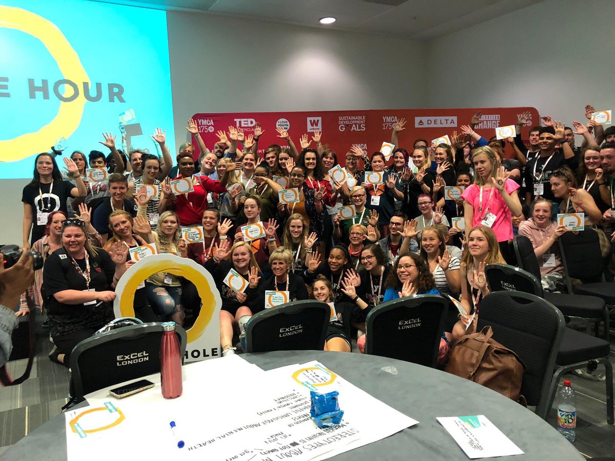 Huge ‘thank you’ to all who came to hear about #IAMWHOLE at @ymca175 last week. It was amazing to see how the world has embraced the campaign and how committed the global movement is to promoting mental wellbeing ⭕️