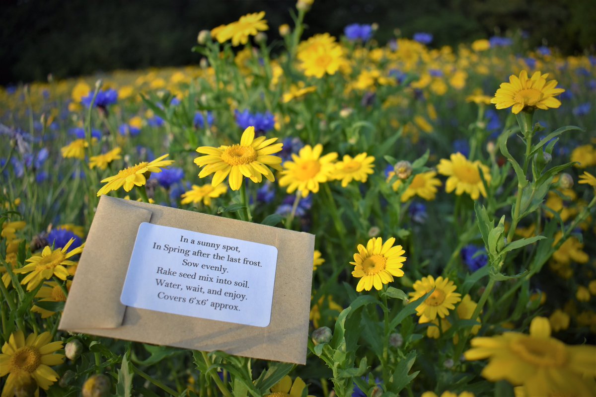 Seedspiration_'s tweet photo. All of our seed packets are 100% #recyclable to help have a positive impact on #ClimateChange and the #environment https://t.co/Smwm65QDOL