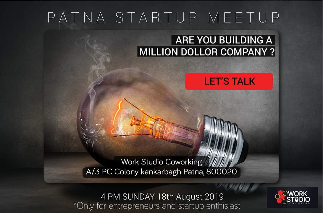 Hey entrepreneurs, startup founders, startups enthusiast and community builders. Lets have a meetup to know each other better , explore more opportunities and develop the ecosystem more vibrant. 
Register here forms.gle/4En79vNZR3t9jW…

#biharstartup #startupbihar #patnastartup