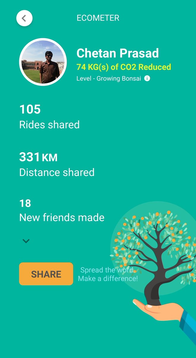 chetangaya's tweet image. Small contribution to our environment. I pledge for #FreedomFromTraffic #bikepool #carpool @QuickRidein
