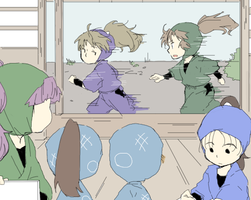#鉢伊の日
#鉢伊月間
【鉢伊】私だって、たまには追いかけられたい。 