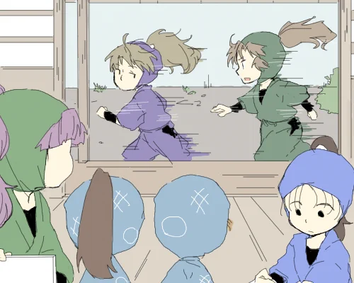#鉢伊の日
#鉢伊月間
【鉢伊】私だって、たまには追いかけられたい。 