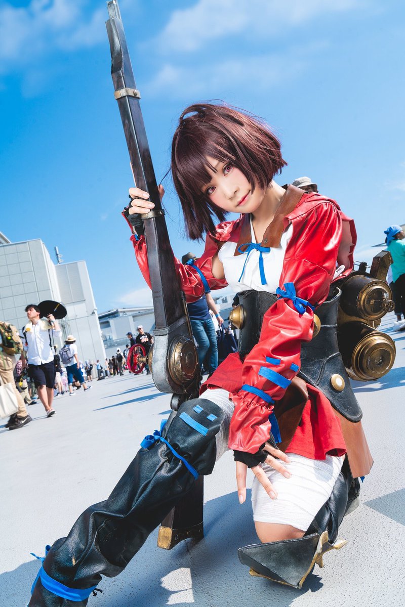 『甲鉄城のカバネリ』えのさん無名のコスプレ
