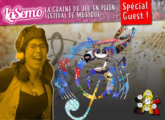 DesJeuxUneFois's tweet photo. Lasemo, c’est de la musique mais aussi du jeu. Laetitia du @BGamesFestival nous en parle : https://t.co/38WSZAb7c3 #djuf #desjeuxunefois #j2s #jeudesociete #lasemo #amusoir https://t.co/1VcWiBZKW8