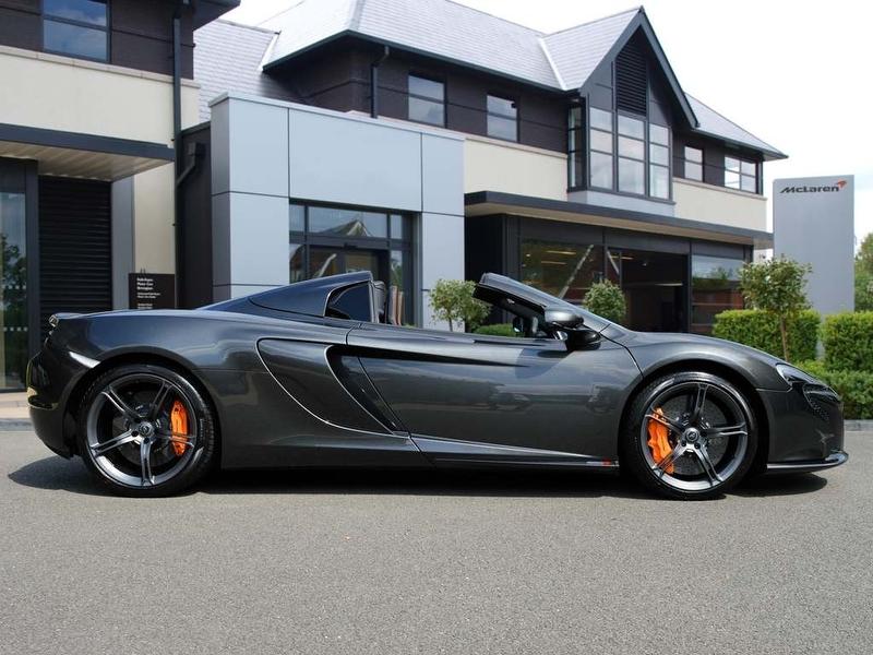SpecialistCar's tweet photo. Who else loves this McLaren 650S Spider finsihed in Metallic Storm Grey? View more details here https://t.co/7Zi9B2Xa3K https://t.co/HiElyunnOU