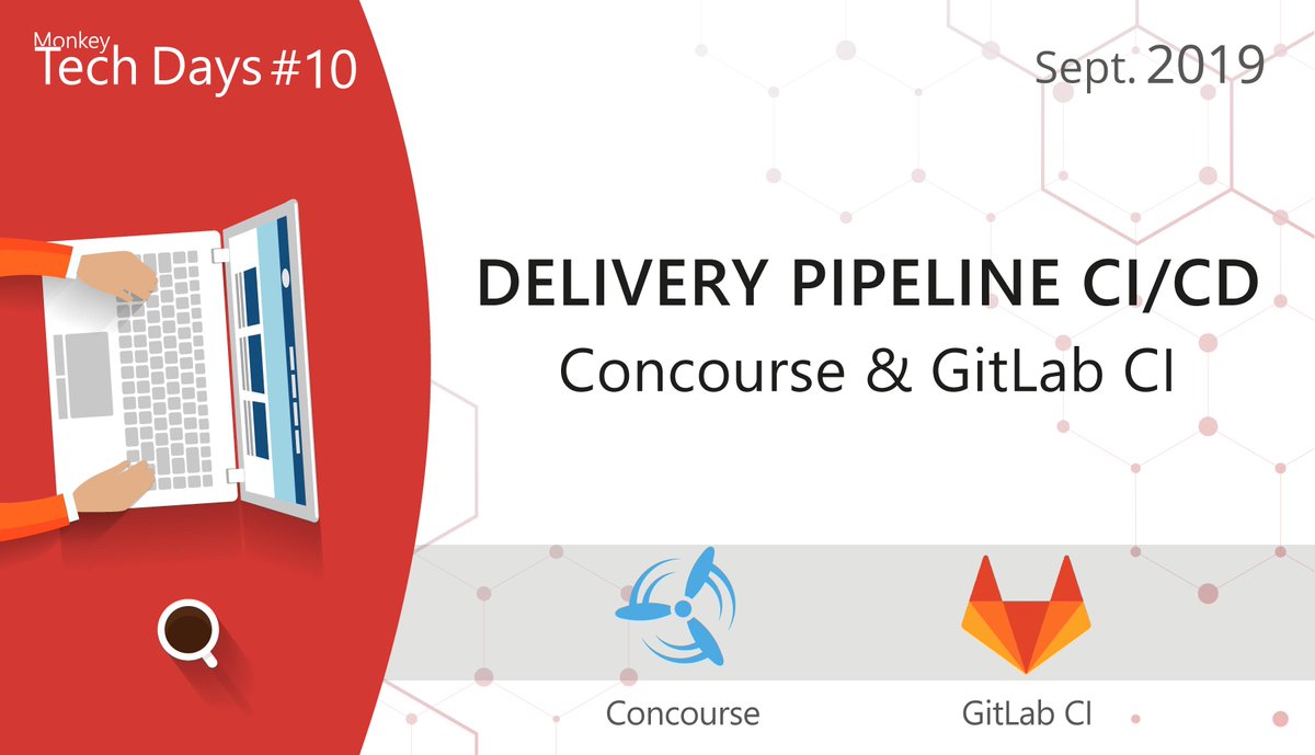 [#SaveTheDate]
📢#GitLabCI et #Concourse sont-ils de bonnes alternatives à #Jenkins ?
Venez les expérimenter à la 10ème édition des #MonkeyTechDays avec nos coachs @loganmzz et <a href="/hibnico/">Nicolas Lalevée</a>
📆Vendredi 7 Septembre
Inscriptions à venir, pour en savoir +➡️ meetup.com/fr-FR/MonkeyTe…
#MKTD