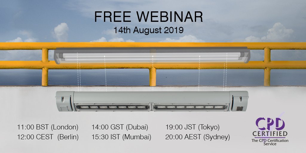 RaytecHazardous's tweet image. Don’t forget our #CPD webinar is tomorrow… 
Sign up to discover how you can easily upgrade from fluorescent to LED, delivering significant #maintenance savings. Sign up now bit.ly/2MekXqT #explosionprooflighting #hazardousarea #webinar #LED