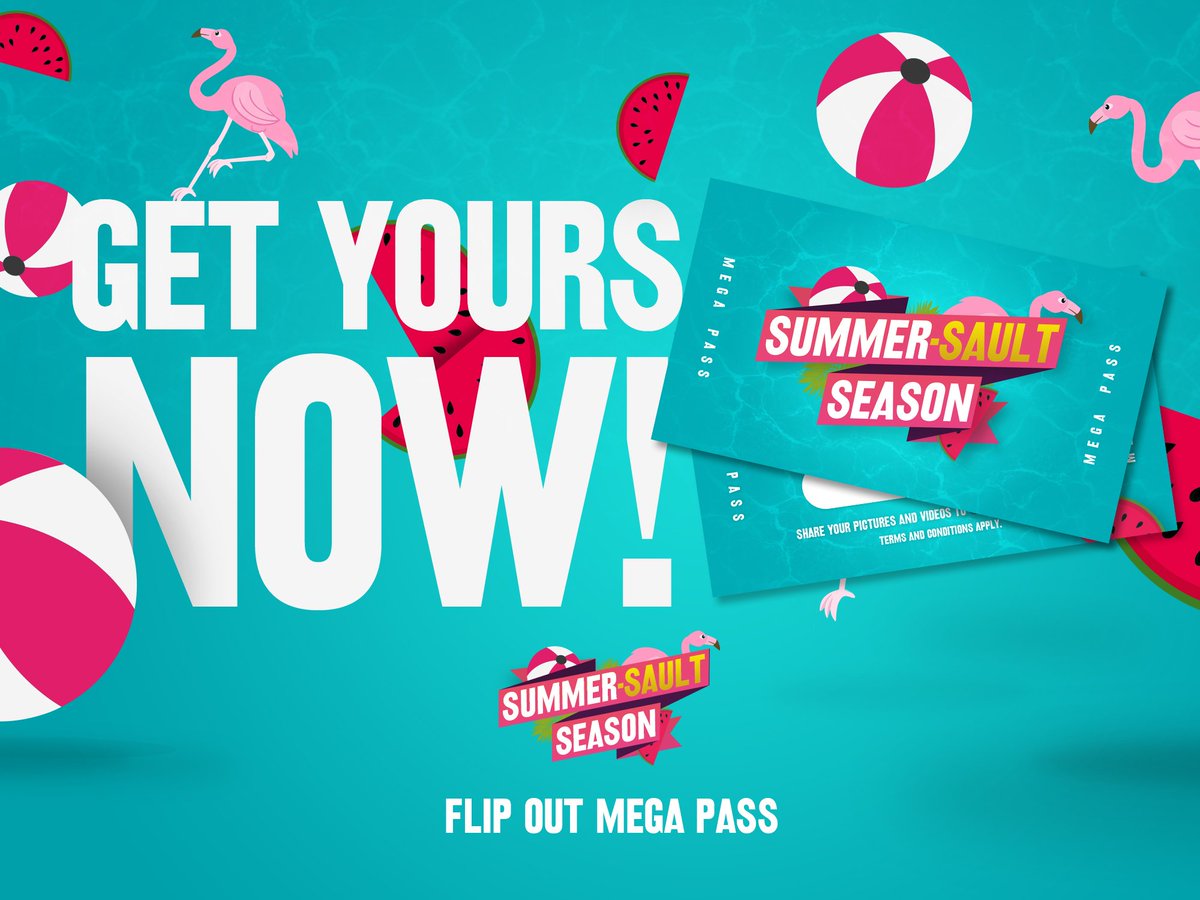 🚨 TIME IS RUNNING OUT 🚨

All good things must come to an end... 

You have until 18th August to secure yours for the rest of the holidays. Two hours of jumping every day and 10 per cent off the cafe - you don't want to miss out. 

Book here: flipout.link/chatham-social…