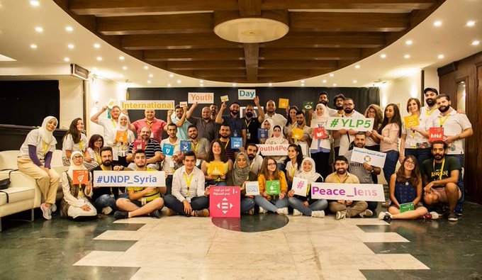 UNDP Syria (@undpsyria) on Twitter photo On the International #YouthDay, a team of YLP @YLP_UNDP conducted a session on the program activities, #SDGs & design thinking at «Ten» Boot Camp for #PWDs by <a href="/peace_lens/">Peace lens</a> & supported by <a href="/UNDP/">UN Development</a>... (all sessions were translated in sign language) On the International #YouthDay, a team of YLP @YLP_UNDP conducted a session on the program activities, #SDGs & design thinking at «Ten» Boot Camp for #PWDs by <a href="/peace_lens/">Peace lens</a> & supported by <a href="/UNDP/">UN Development</a>... (all sessions were translated in sign language)