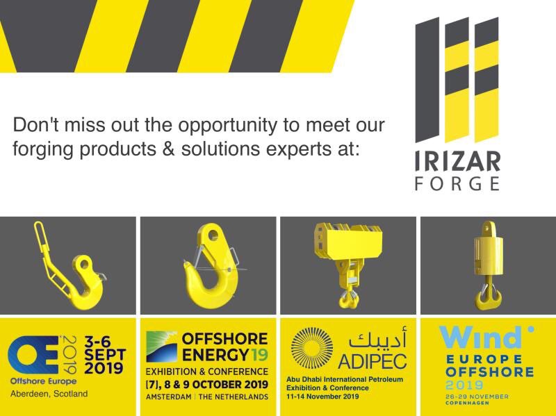 IrizarForge's tweet photo. #offshore #subsea #oilandgas #energy #renewables #manufacturer #offshoreeurope #exhibitors #ADIPEC2019 #heavyforging #goforge #inforgewetrust #irizarforge https://t.co/rjcrrLgRyd