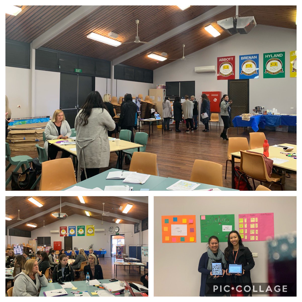 #iroundsnsw Prairievale PS, great day of professional learning, bazaar to highlight the problem of practice; looks like &amp; sounds like in classrooms, focus instructional core, online shared collaboration ⁦<a href="/RebeccaTooney/">Rebecca Challenor</a>⁩ ⁦<a href="/JCPSAsstSuptMS/">Heather Benfield</a>⁩