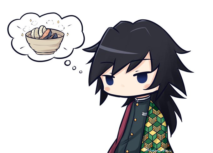Mininuffles | Commissions ClosedさんがTwitterに投稿した冨岡義勇(鬼滅の刃)のイラスト。