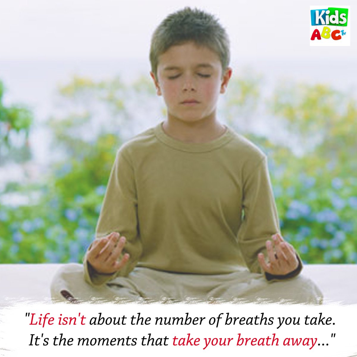 KidsABCTv1's tweet photo. "Life isn't about the number of breaths you take. 
It's the moments that take your breath away..."
#learning #learning_english #quotestoliveby #thinkingaboutyou #bestquotesever #charactermatters #kindnessquotes #books #quoteslovers #inspirationalquotes #inspired #dailyquotes https://t.co/3JiNgUpL8l