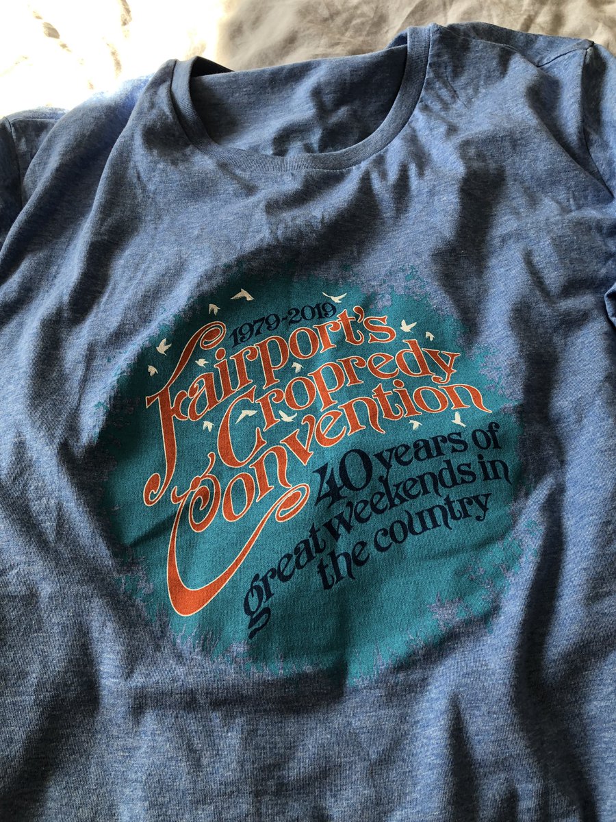 the_erbster's tweet photo. #DidntWantToTakeItOff #ItsABitSmelly #StillListeningToThePlaylist #Cropredy2019 https://t.co/JKzxrGnNTW
