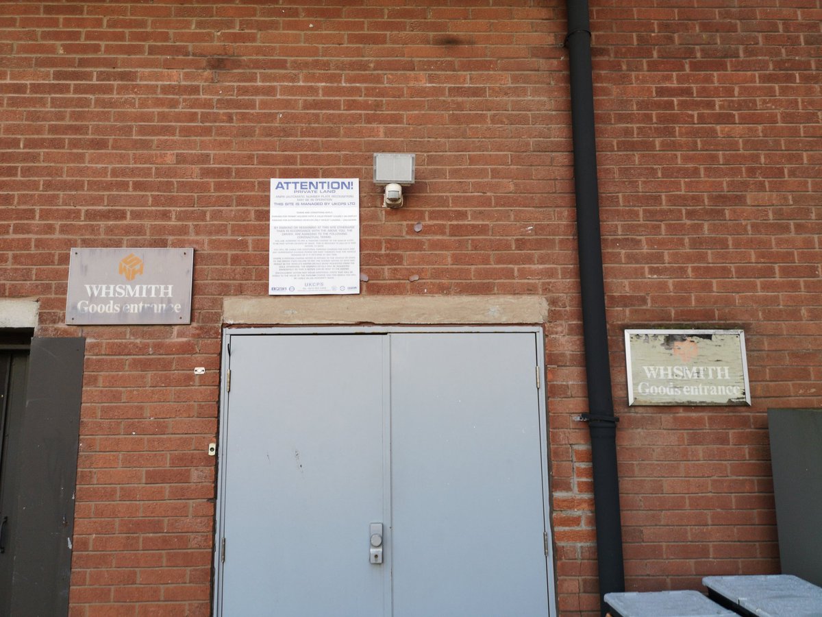 AndyColm's tweet image. A bit more retro branding for @soult. Round the back of WHSmiths Wilmslow.