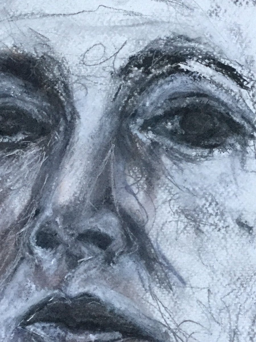 MitchenerSarah's tweet image. #drawingaugust selfie