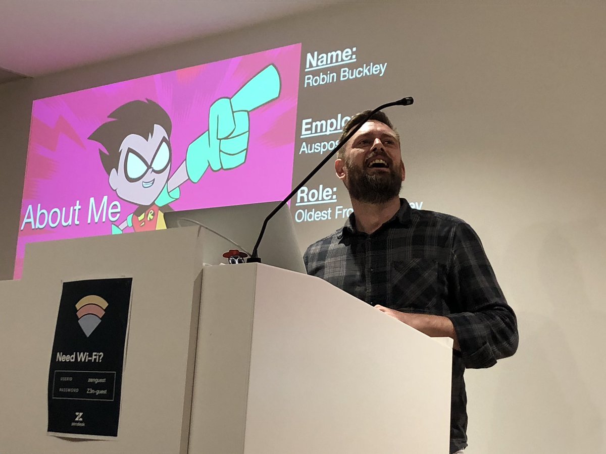 theWebMeetup's tweet image. Robin’s back to @theWebMeetup and this time @amindunited talks about using #WebComponents to solve the problem of sharing elements between projects that use different #javascriptLibraries and #frameworks.