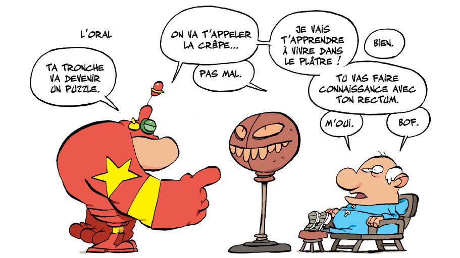 GlenatBD's tweet photo. J-15 : Plus que deux semaines avant la fin de l'entrainement de Biceps ! C'est l'heure de l'examen oral 📣
#CaptainBiceps sera prêt le 28 août ! 📚 https://t.co/w1e722uwG4 https://t.co/8YAvolHKff