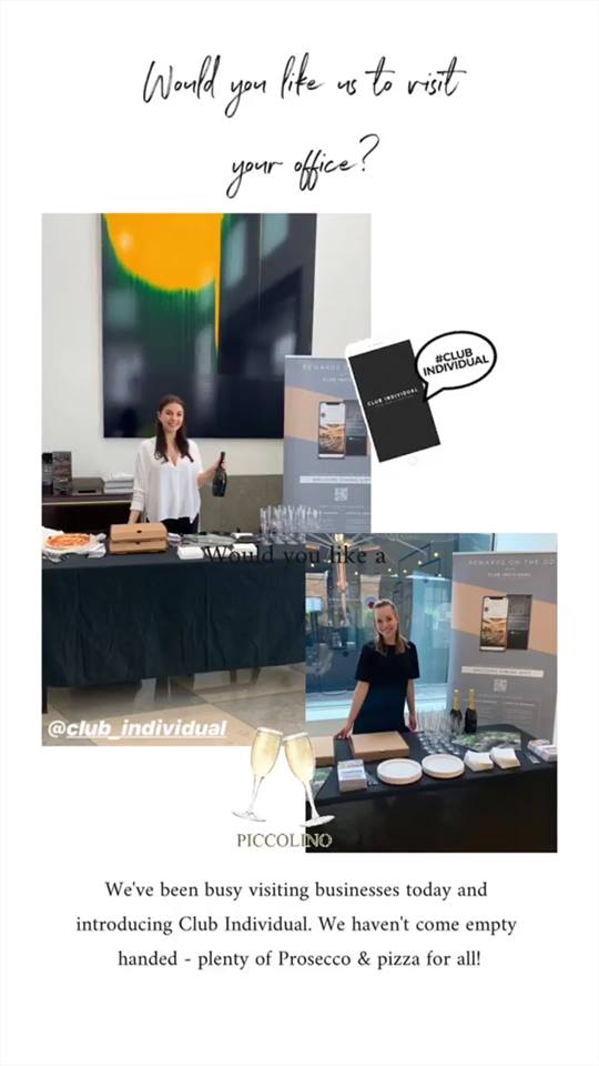 A Tuesday Treat?

Let us visit your offices and get the team signed up for their £20.00 welcome dining gift!

Sounds Good? Get in touch......