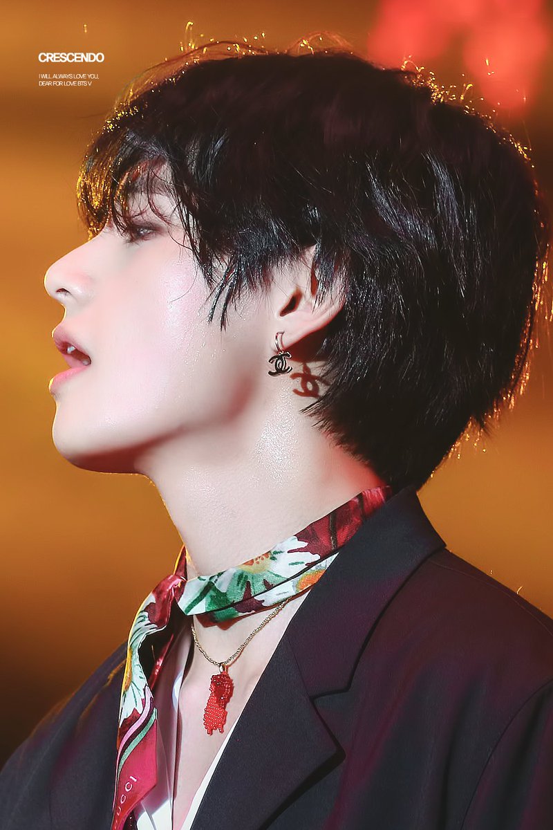 crescendo_1230's tweet photo. 190811 롯데패밀리콘서트
 #뷔 #태형 #태태 #V #방탄소년단뷔 #BTSV

달을 향해 쏴라, 
빗나가도 별이 될 것이다. 

#BTS #taehyung #방탄소년단  @BTS_twt https://t.co/NByEnZOCao