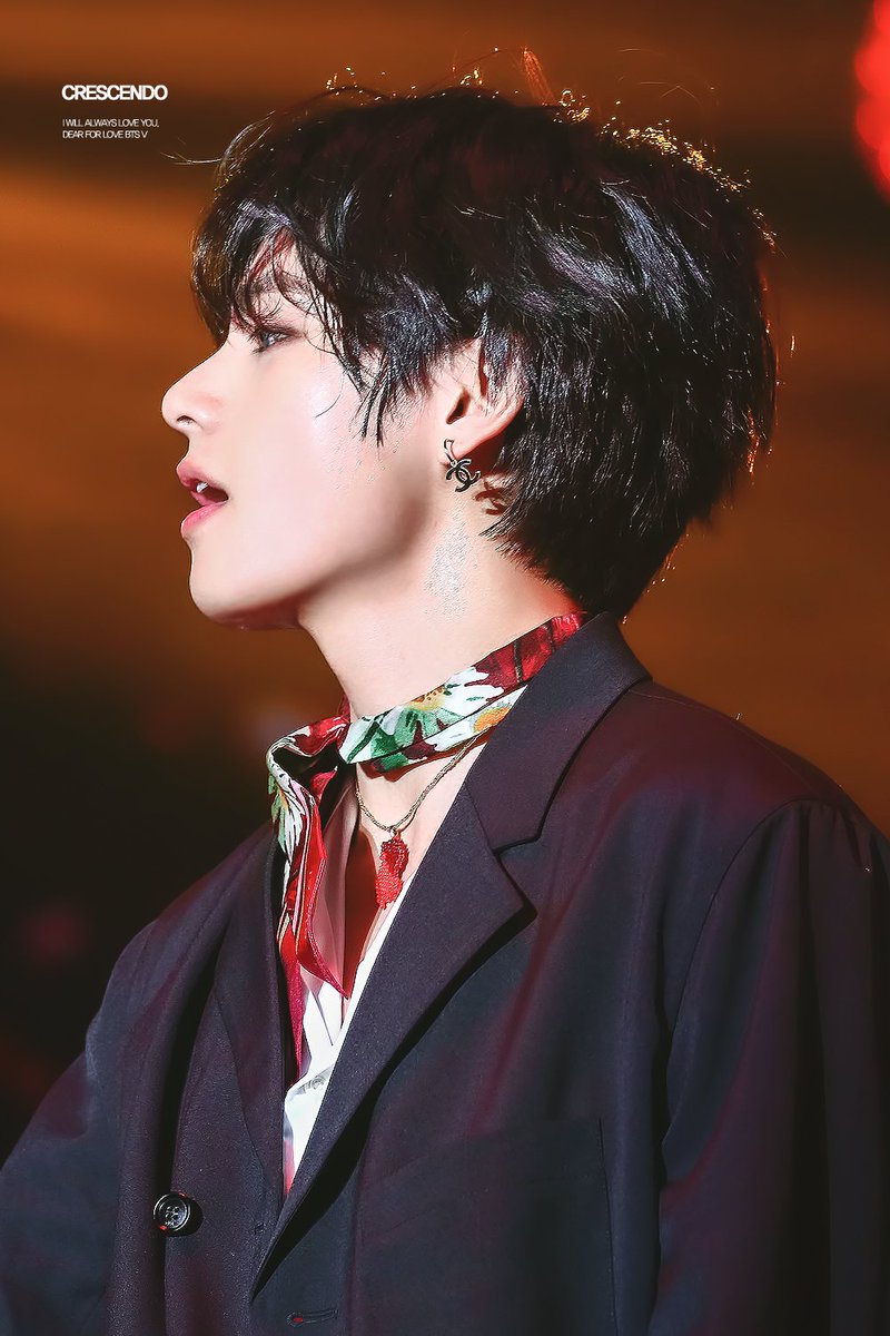 crescendo_1230's tweet photo. 190811 롯데패밀리콘서트
 #뷔 #태형 #태태 #V #방탄소년단뷔 #BTSV

달을 향해 쏴라, 
빗나가도 별이 될 것이다. 

#BTS #taehyung #방탄소년단  @BTS_twt https://t.co/NByEnZOCao
