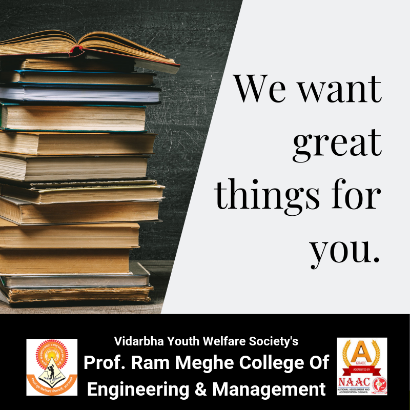 Prof Ram Meghe College of Engineering & Management tweet media