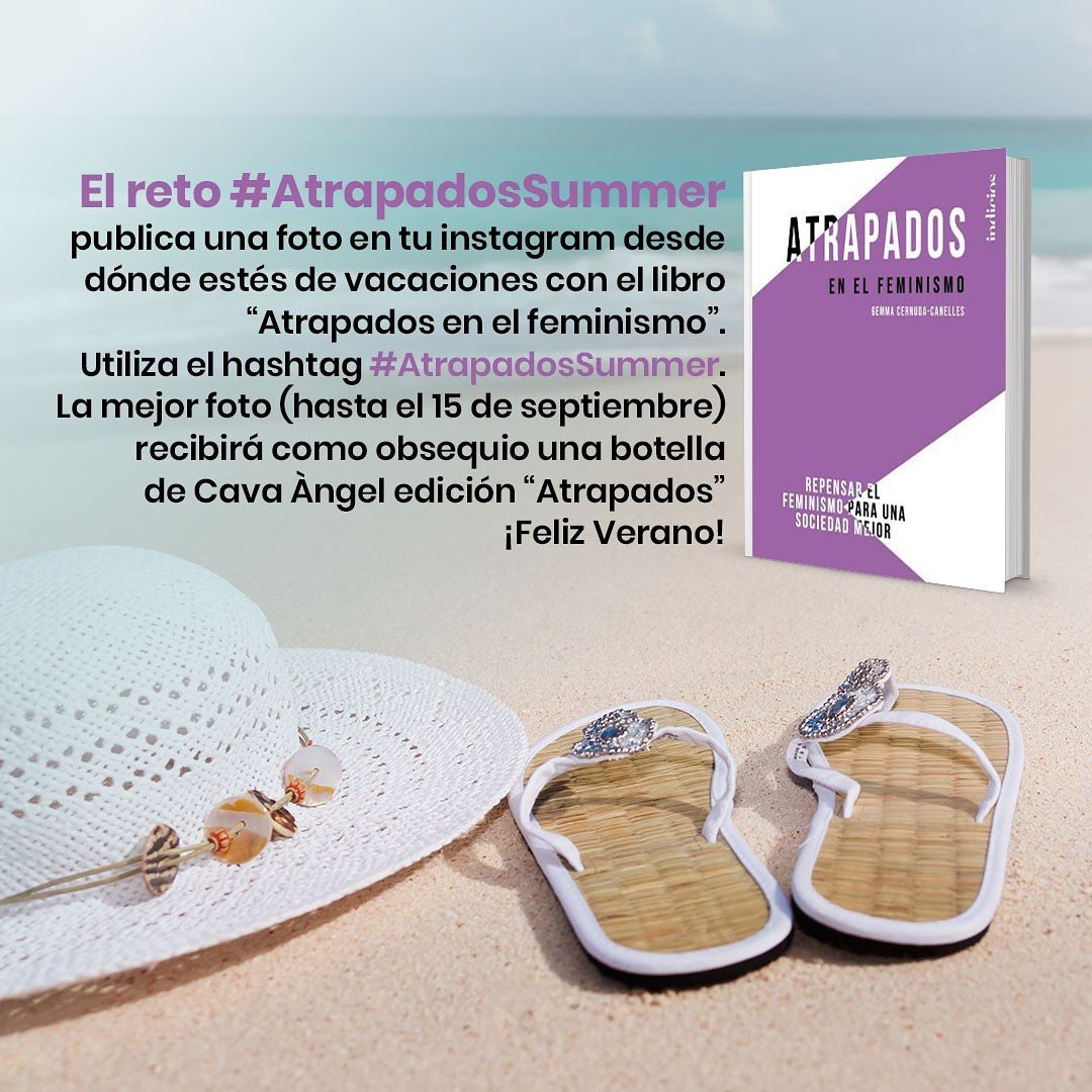 Apuntate al RETO #AtrapadosSummer aqui ⬇️ youtu.be/r6WV8SFE_O0 ( video) te lo cuento 💜 <a href="/RethinkFeminism/">Rethinking Feminism</a> <a href="/Ediciones_Urano/">Ed. Urano España</a> #AtrapadosFeminismo #libro