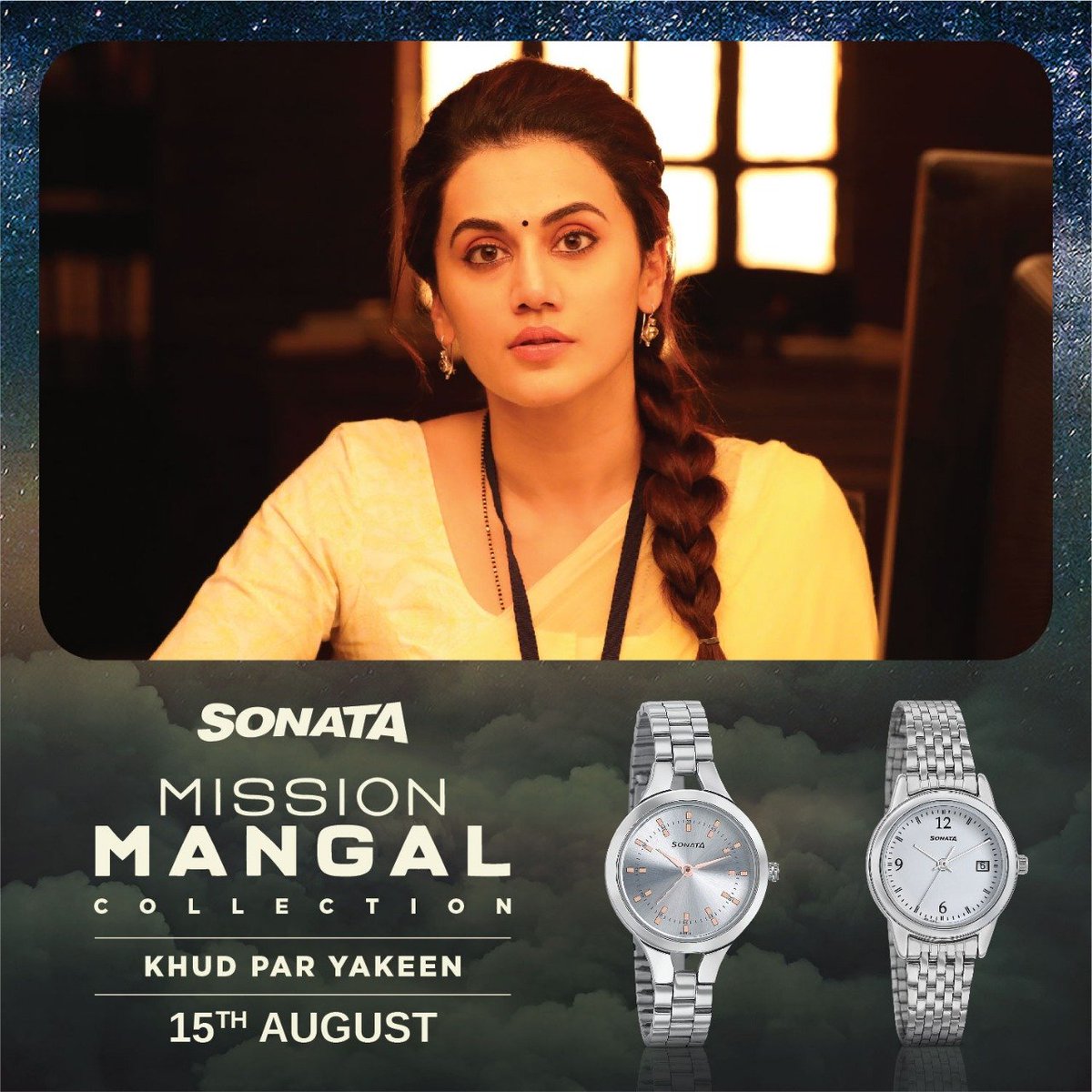 She might be a student driver here on Earth, but when it comes to outer space Kritika Agarwal is unchallenged in her expertise as the Navigation &amp; Communication Specialist. 
#SonataWithMissionMangal #MissionMangal #NewCollection #FoxStarHindi #WomenofSteel #KhudParYakeen