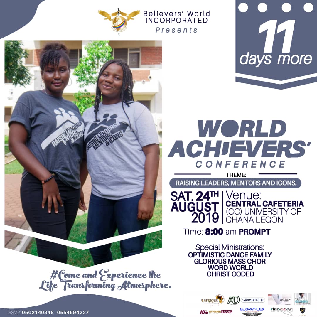 beaverTTs's tweet photo. The Church is not the building but the people🤗
#WAC2019���
The heat is on and the days are getting closer.🎉🎊11Days to go. Tell a friend, to tell a friend😁🔥
#BWI-GCB #RaisingLeadersMentorsAndIcons 
#WorldAchieversConference
#TheYouthRevolution
#YoungMightyAndGreat #TrendingNow https://t.co/HZyPvEpwhW