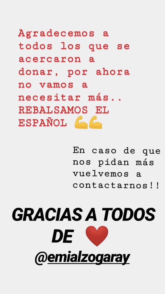 EAlzogaray's tweet photo. Agradecido completamente con TODOS , se que muchos querian venir , pero mucho mejor no necesitarlos 💪🏻 https://t.co/h0W1oFQJYg