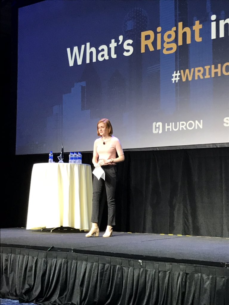#WRIHC2019  Lily is an amazing young woman. Inspiring!! She’ll be an awesome nurse. Grateful for her message.