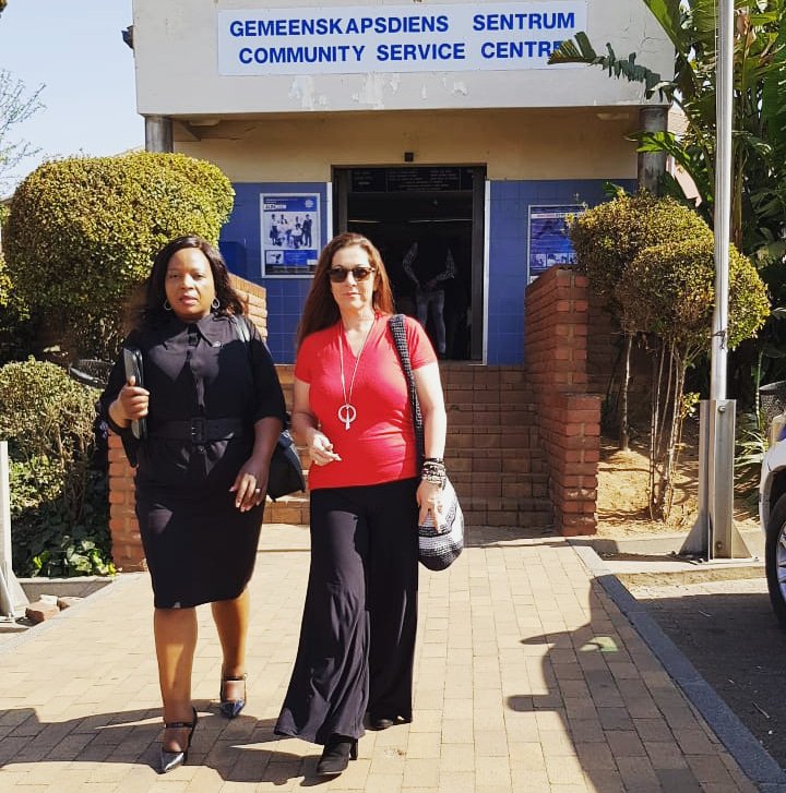 DA_Mpumalanga's tweet photo. Our Provincial Leader, Jane Sithole &amp; Cllr. Landi Breetzke visiting Witbank Police Station today.19701 total crimes reported. No.1 in SA for house &amp; business burglaries. No.1 for robbery of cash in transit.The Police Station is severely under resourced.
@moloisrj @bosmangrobler https://t.co/bV4okh7VEW