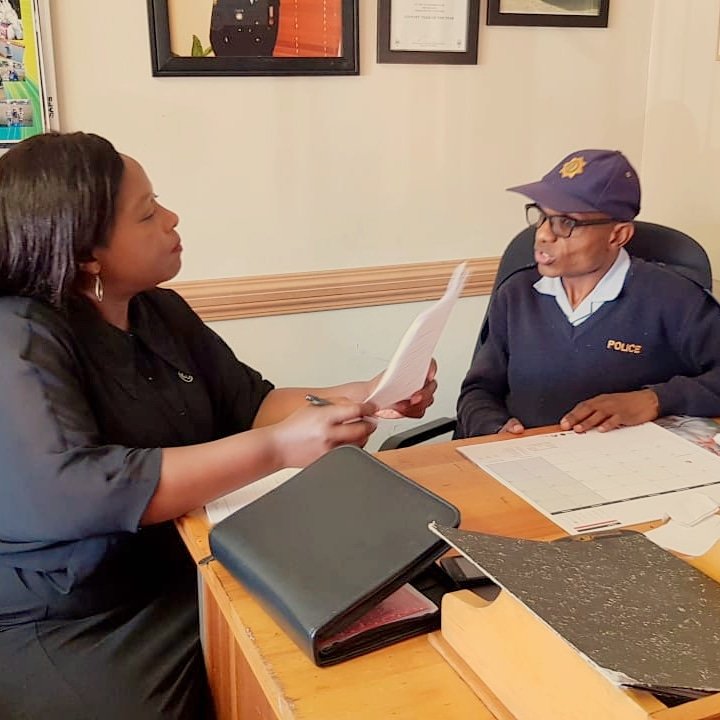 DA_Mpumalanga's tweet photo. Our Provincial Leader, Jane Sithole &amp; Cllr. Landi Breetzke visiting Witbank Police Station today.19701 total crimes reported. No.1 in SA for house &amp; business burglaries. No.1 for robbery of cash in transit.The Police Station is severely under resourced.
@moloisrj @bosmangrobler https://t.co/bV4okh7VEW