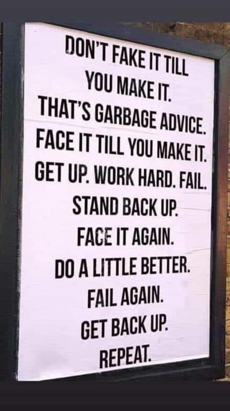 MadisonRunyan04's tweet photo. #BeBetter #FailFullSpeed https://t.co/sg2Ev4SELe