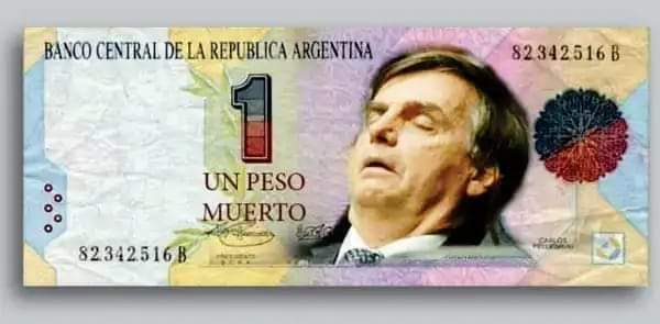 jlggrassi's tweet photo. Moeda em circulação na Argentina https://t.co/AglGT0t2nW