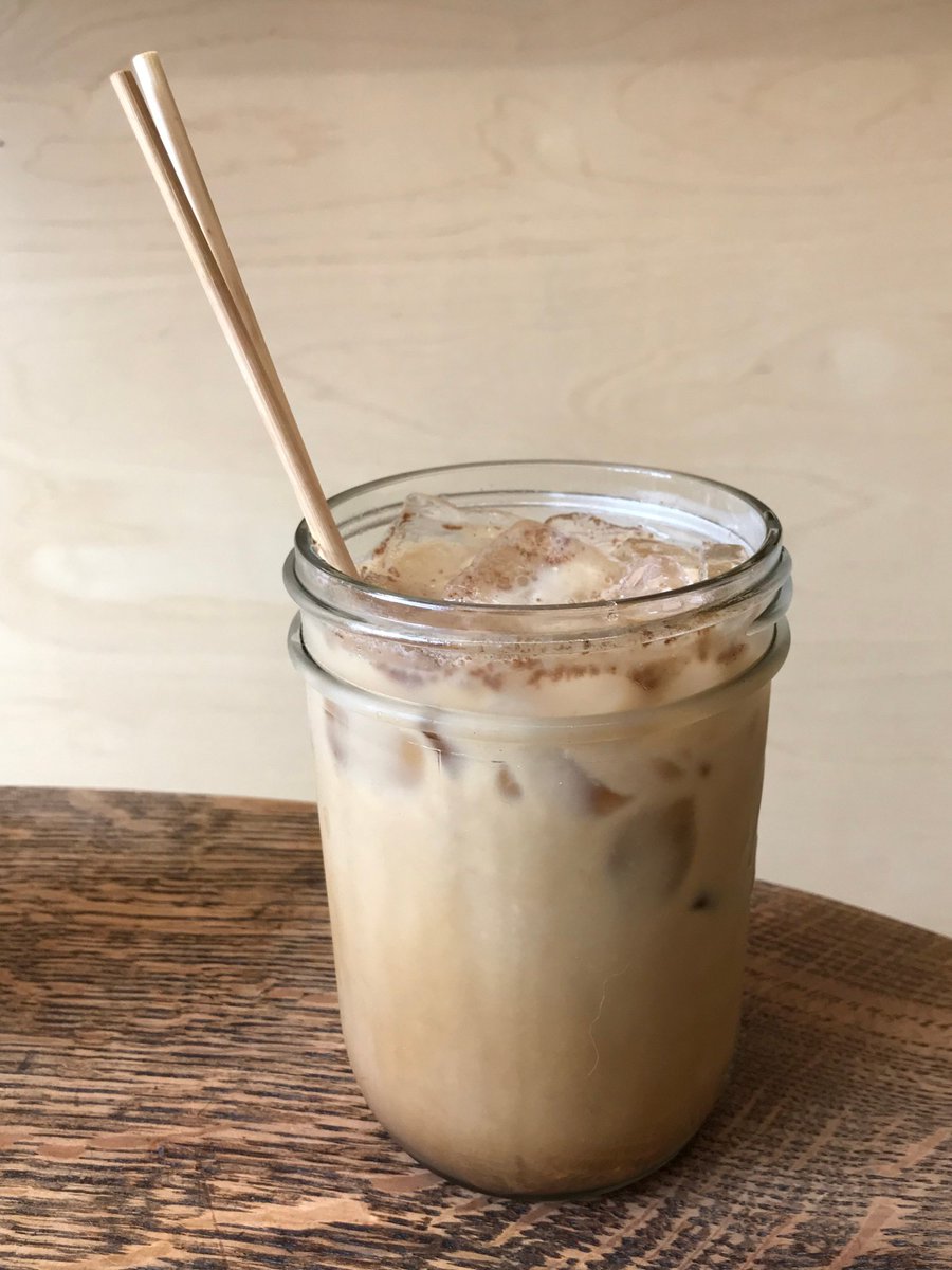 Summer Drink Alert! The Honey Bear. 
Local honey, dissolved in perfectly pulled espresso with a few dashes of cinnamon &amp; poured over iced oat milk; creates a delectable emulsion  that might just become your new favorite way to start a summer day.
Come by the shop for yours!