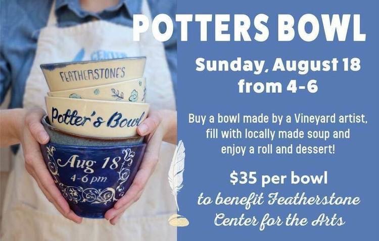 Save the Date for this super fun <a href="/FeatherstoneART/">Featherstone</a> event!
#art #marthasvineyard #pottery #summer #2019 #august