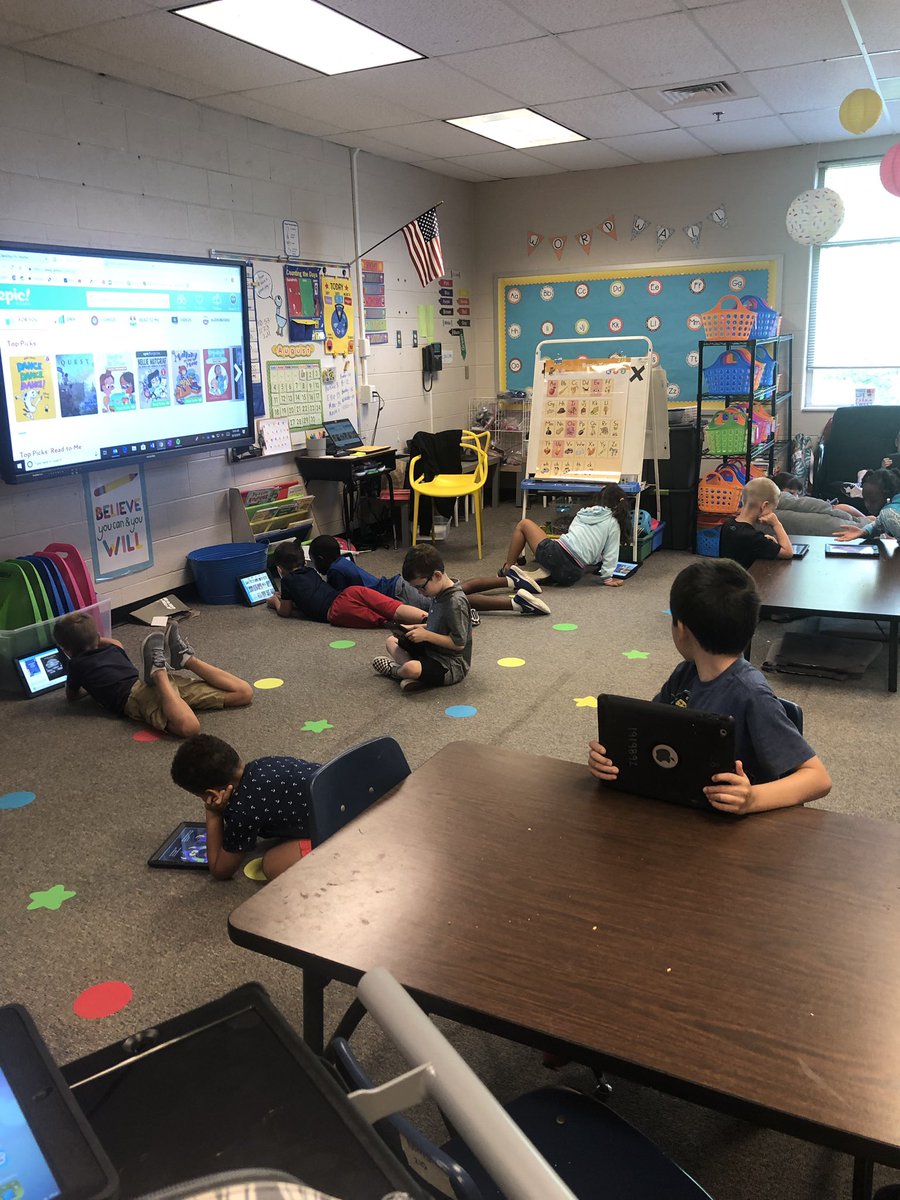 brookebnorris's tweet photo. Thank you @jparrishgore for getting us set up on @EpicKidsBooks today! We can’t wait to use it in our reading centers this year 📚 #BESbark @bullardbulldogs https://t.co/N5L1DZqBxC